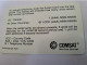 USA  / COMSAT / CHIP CARD  30 UNITS 3 MINUTES COMSAT : COM  A 30u COMSAT(ctrl 2020) USED   **13110** - Chipkaarten