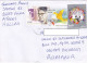 STAMPS EXHIBITION, PERSONALITY, CARTOONS, STAMPS ON COVER, 2022, GREECE - Lettres & Documents