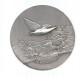 Médaille ,ARGENT 950/1000 , 30 Gr. ,  Dia. 42 Mm ,  SOCIETES COLOMBOPHILES,  Frais Fr 3.35 E - Professionali / Di Società