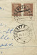 RUSSIA UKRAINE 1927, TORN COVER, USED TO USA, SOLDIER 2 STAMP, CLABCHTA  & KIEW CITY CANCEL. - Covers & Documents