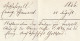 Delcampe - 1844 - Lettre Pliée De BISCHOFEZELL, Bishopfzell, Thurgovie Vers Frauenfeld - Cachet à Date D'arrivée - ...-1845 Prefilatelia
