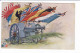 Delcampe - Lot 3 Cp - Drapeaux De Nations Avec Coq, Alsaciennes Et Canon-Chambre Syndicale Française Des Ed. - Patrióticos