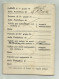 TESSERA MINISTERO DEI TRASPORTI PROVVISORIO 1949/50 - Membership Cards