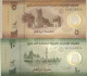 UNITED ARAB EMIRATES 5 And 10 DIRHAMS 2022 P W36 W37 UNC Polymer Set 2v, Last 3 Matching Numbers - Emirati Arabi Uniti