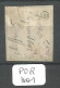 POR Afinsa 14 Réimpression De 1928 En X Collé Sur Papier Et Signé - Neufs