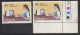 EFO, Colour Shift Variety, Childrens Day, India MNH 1985, Girl With Computer, Technology, Education, Cond, Stains - Errors, Freaks & Oddities (EFO)