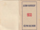 Catholic Orthodox Jewish Islamic Calendar Kingdom Of Yugoslavia 1933 Postman Mailman Facteur Briefträger - Petit Format : 1921-40