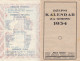 Catholic Orthodox Jewish Islamic Calendar Kingdom Of Yugoslavia 1934 Postman Mailman Facteur Briefträger - Petit Format : 1921-40