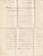 Delcampe - 1826 - Marque Postale 74 ROUEN Sur Lettre Pliée De 2 Pages Vers PARIS - Taxe 4 - Dateur En Arrivée - 1801-1848: Précurseurs XIX