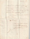 Delcampe - 1826 - Marque Postale 74 ROUEN Sur Lettre Pliée De 2 Pages Vers PARIS - Taxe 4 - Dateur En Arrivée - 1801-1848: Précurseurs XIX