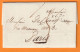 1824 - Marque Postale 26 CONCHES (35 X 12 Mm) Sur Lettre Pliée Vers PARIS - Taxe 5 - Dateur En Arrivée - 1801-1848: Vorläufer XIX