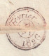 Delcampe - 1824 - Marque Postale 26 CONCHES (35 X 12 Mm) Sur Lettre Pliée Vers PARIS - Taxe 5 - Dateur En Arrivée - 1801-1848: Vorläufer XIX