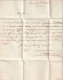 Delcampe - 1824 - Marque Postale 26 CONCHES (35 X 12 Mm) Sur Lettre Pliée Vers PARIS - Taxe 5 - Dateur En Arrivée - 1801-1848: Précurseurs XIX