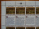 United Nations - Vereinte Nationen - Bloc / Feuillet 12 Timbres - Human Rights - Droits De L'Homme - Article 21 - 1992 - Collections, Lots & Séries