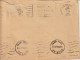 Lettre En Franchise FM 7 Oblitération 1936 Evreux - Timbres De Franchise Militaire