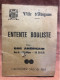 Avignon Bar Américain Entente Bouliste Calendrier 1969 24 Pages - Programmes