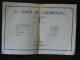 Programme Tournées Lyriques Françaises, Saison 1956 - Programmes