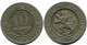 10 CENTIMES 1862 DUTCH Text BÉLGICA BELGIUM Moneda #AX364.E - 10 Cent