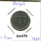 1 FRANC 1935 DUTCH Text BÉLGICA BELGIUM Moneda #BA479.E - 1 Frank