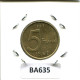 5 FRANCS 1998 BÉLGICA BELGIUM Moneda DUTCH Text #BA635.E - 5 Francs