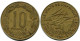 10 FRANCS CFA 1998 ESTADOS DE ÁFRICA CENTRAL (BEAC) Moneda #AP861.E - Zentralafrik. Republik