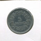 5 FRANCS 1945 FRANCIA FRANCE Moneda #AK756.E - 5 Francs