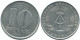 10 PFENNIG 1971 A DDR EAST ALEMANIA Moneda GERMANY #AE106.E - 10 Pfennig