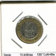 10 SHILLINGS 1997 KENYA BIMETALLIC Moneda #AS336.E - Kenya