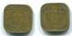 5 CENTS 1966 SURINAME NEERLANDÉS NETHERLANDS Nickel-Brass #S12854.E - Surinam 1975 - ...