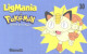 Brazil:Brasil:Used Phonecard, Telepar, 30 Units, Ligmania Pokemon, 2000 - Brasilien