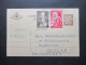 Griechenland 1967 Ganzsache Mit 2 Zusatzfrankaturen Thessaloniki - Goslar - Covers & Documents