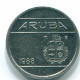5 CENTS 1988 ARUBA (NÉERLANDAIS NETHERLANDS) Nickel Colonial Pièce #S13617.F - Aruba