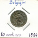 10 CENTIMES 1894 FRENCH Text BELGIQUE BELGIUM Pièce #BA272.F - 10 Cents