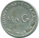 1/10 GULDEN 1948 CURACAO NÉERLANDAIS NETHERLANDS ARGENT Colonial Pièce #NL11887.3.F - Curacao