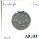 1 FRANC 1947 FRANCE Pièce #AX593.F - 1 Franc