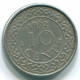 10 CENTS 1962 SURINAME NÉERLANDAIS NETHERLANDS Nickel Colonial Pièce #S13227.F - Surinam 1975 - ...