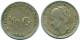 1/10 GULDEN 1944 CURACAO Netherlands SILVER Colonial Coin #NL11799.3.U - Curacao