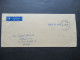 Zypern 1976 Blauer Stempel L1 Service Des Postes Stempel Lefkosa Nach Krefeld / Einschreiben Luftpost - Lettres & Documents