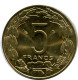 5 FRANCS CFA 2003 CENTRAL AFRICAN STATES (BEAC) Coin #AP859.U - Zentralafrik. Republik