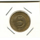 5 TOLARJEV 1994 SLOVENIA Coin #AS569.U - Slovenia