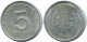 5 PFENNIG 1950 A DDR EAST GERMANY Coin #AD782.9.U - 5 Pfennig