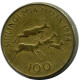 100 SHILLINGI 1994 TANZANIA Coin #AP946.U - Tansania