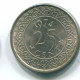 25 CENTS 1974 SURINAME Netherlands Nickel Colonial Coin #S11233.U - Surinam 1975 - ...