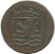 1764 ZEALAND VOC DUIT NETHERLANDS INDIES NEW YORK COLONIAL PENNY #AE716.16.U - Niederländisch-Indien