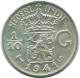 1/10 GULDEN 1941 S NIEDERLANDE OSTINDIEN SILBER Koloniale Münze #NL13694.3.D - Niederländisch-Indien