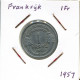 1 FRANC 1957 B FRANKREICH FRANCE Französisch Münze #AM554.D - 1 Franc