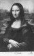PEINTURES & TABLEAUX - LA JOCONDE - Léonard De Vinci Musée Du Louvre  - Carte Postale Ancienne - Paintings