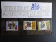 GREAT BRITAIN SG 887-89 BRITISH ANNIVERSARIES PRESENTATION PACK - Sheets, Plate Blocks & Multiples