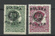 POLEN Poland 1918 Michel 17 - 18 * - Unused Stamps