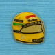 1 PIN'S //  ** CASQUE " AYRTON SENNA "  '91 / McLAREN HONDA ** - F1